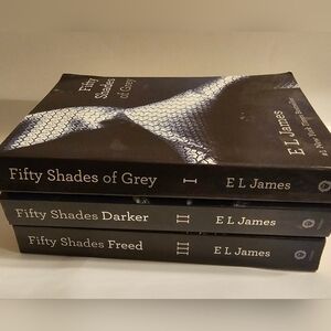 Fifty Shades Of Grey Trilogy Paperback Book Set